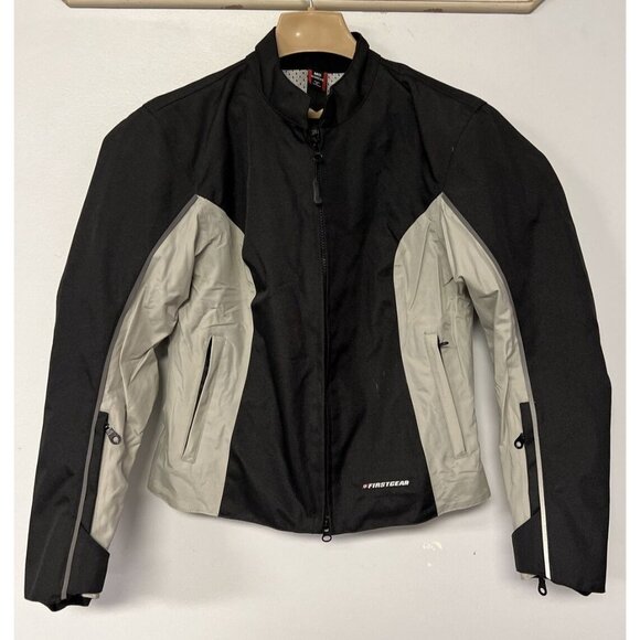 Firstgear Jackets & Blazers - Firstgear Womens Motorcycle Jacket Black & Gray Medium